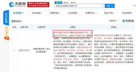 合肥拍拍贷信息科技调整经营范围，剥离金融业务流程外包聚焦技术咨询
